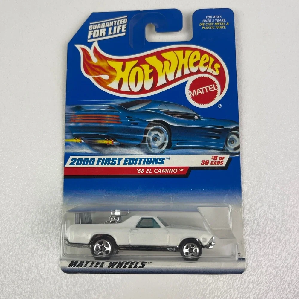 Hot Wheels 2000 First Editions‎ 8 Of 36 White 68 El Camino